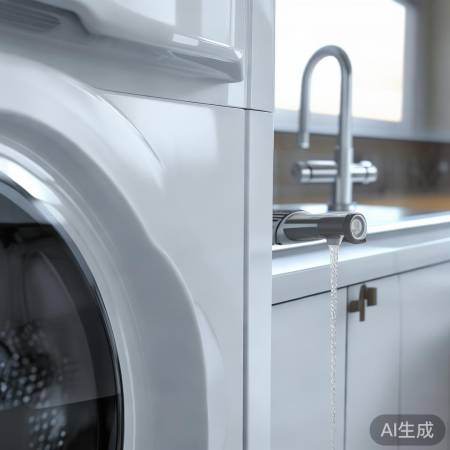 “检查洗衣机进水阀，确保排水畅