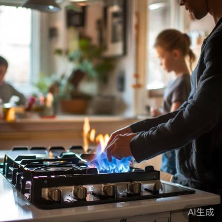 燃气灶使用技巧：检查漏气，远离