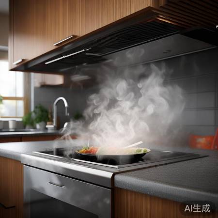 集成灶吸力强，厨房清爽宜人