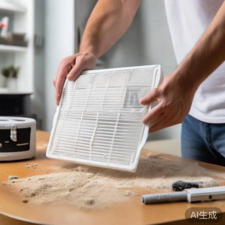 定期清理空调滤网，保持制冷效率