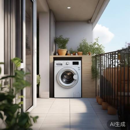 阳台洗衣机安装位置解析
