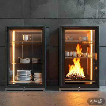 消毒柜85-90cm，灶台60