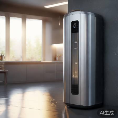 无水管热水器，冷水直抽加热。