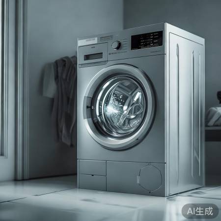 小容量洗衣机水量少，高速旋转效