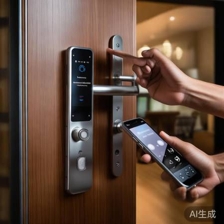 智能锁三解锁,便捷更安心