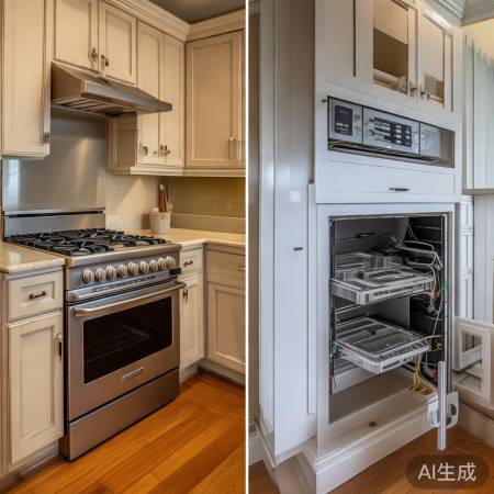 集成灶改装:台式简单,嵌入式复