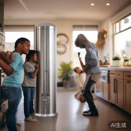 节能热水器，环保又省电。