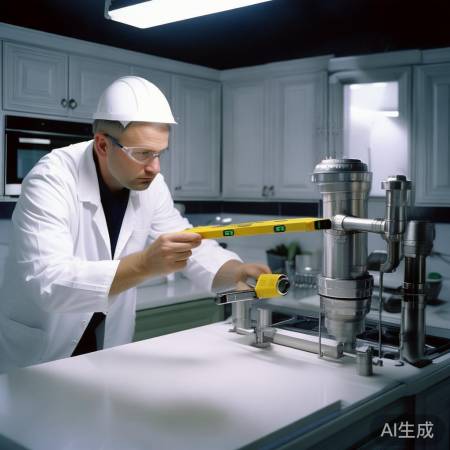 “调整烟管出口,确保水平”