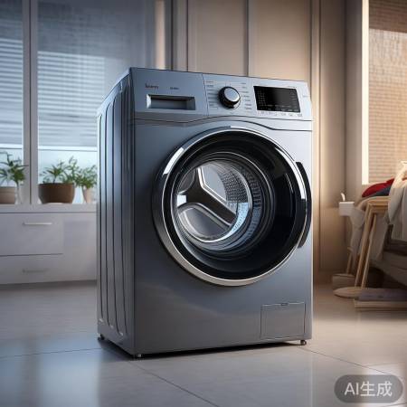 “8公斤DD变频洗衣机，低噪高