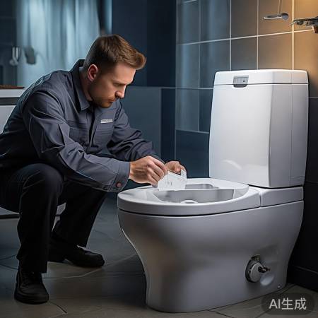 智能马桶维修:零件费+人工费