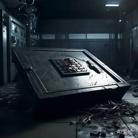 保险柜按钮被破坏，需报警处理。