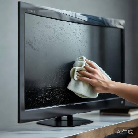 轻擦湿布去霉斑