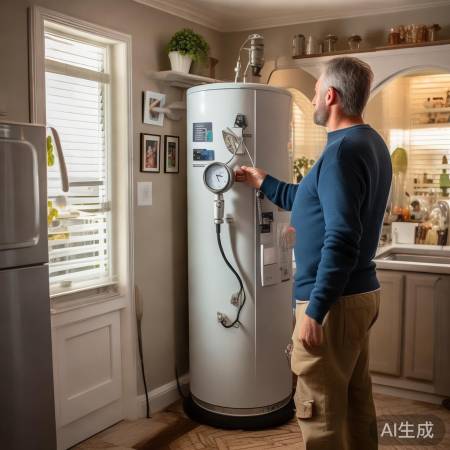 热水器水温不稳，检查水压或维修