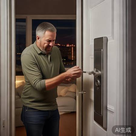防盗门钥匙卡住怎么办?技巧分享