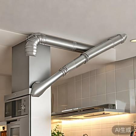 排烟管长短需适配厨房布局