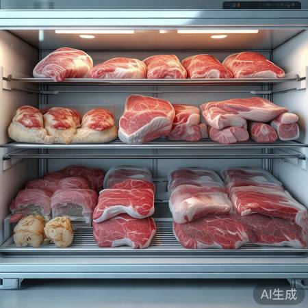 冰冻肉存法，食品安全保障