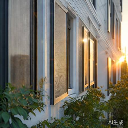 “扎兰屯夏蚊防窃,纱窗双重保障