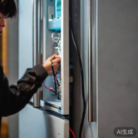 冰箱后盖电源线排查