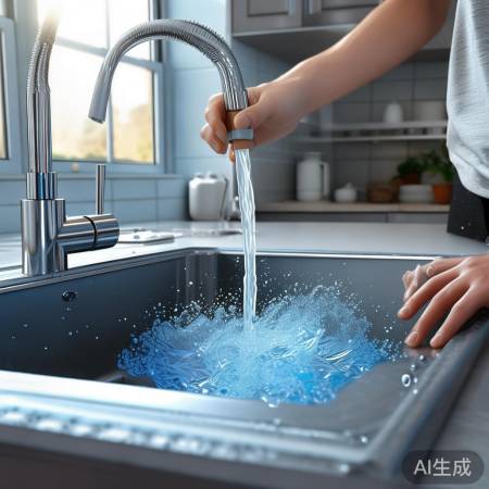 冷水管初开含空气，勿直启防损空