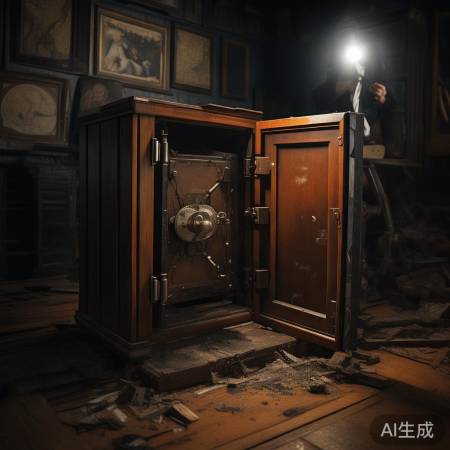 保险柜锁坏了，尝试多种解锁法。