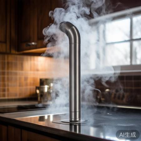 合理布局烟道，垂直L/Z型，排