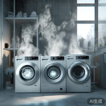 松下洗衣机烘干功率各异,时间不