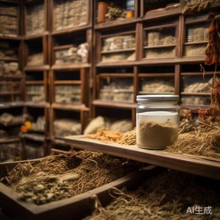 中药存湿避潮，密封容器保良。