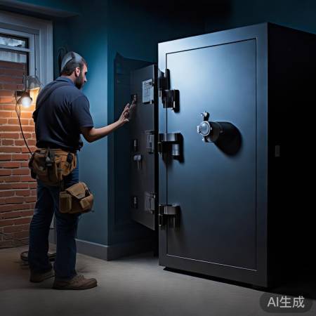保险柜安装要密封,避窗,防撬开