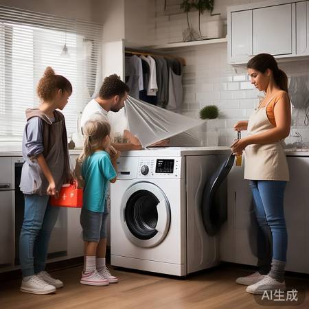 洗衣安全，注意个人防护