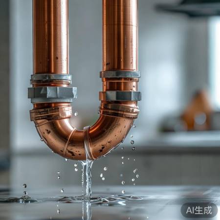 热水器接口松动，易漏水。