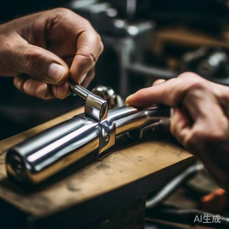 安装把手，稳固锁具关键。