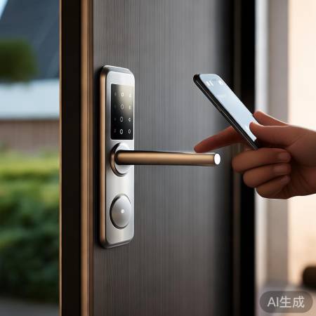 “感应钥匙，手机开锁，便捷生活