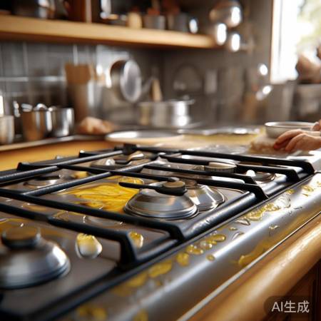 燃气灶油渍多拧不动？小技巧来帮