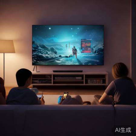 电视见证家庭时光