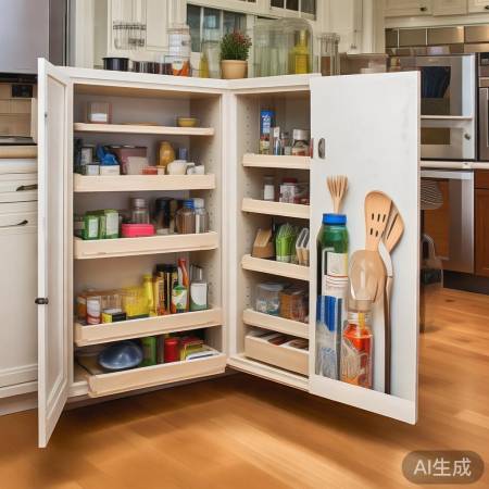推拉柜收纳技巧，空间布局井然有