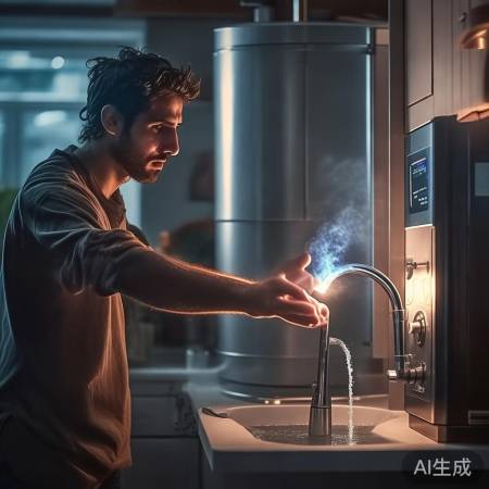 热水器电流感火花，电压过高慎用