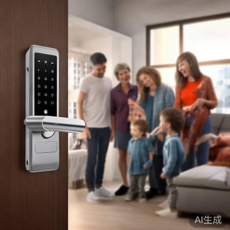 华为智能锁揭秘：科技守护家安全
