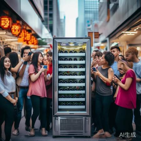 红酒柜美图短视频，吸睛涨粉快！