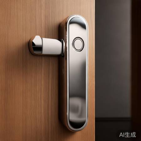 巨力指纹锁144：简约现代，家