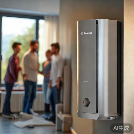 博世壁挂炉，冬季温暖，夏季热水