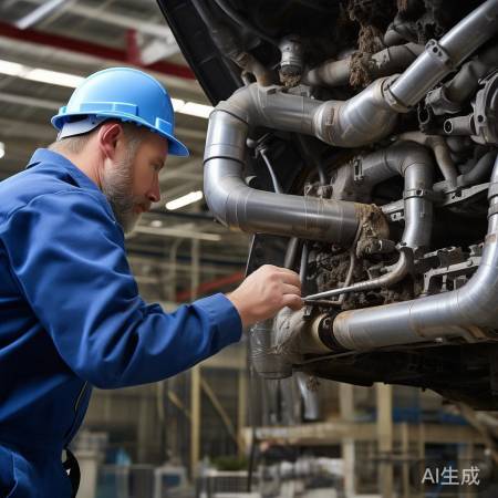 检查排气管，减少弯头，解决水反