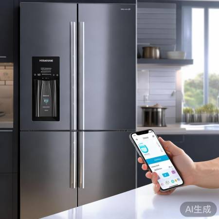 “海信冰箱智能控温，手机APP
