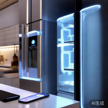 智能冰箱，手机APP轻松调亮度