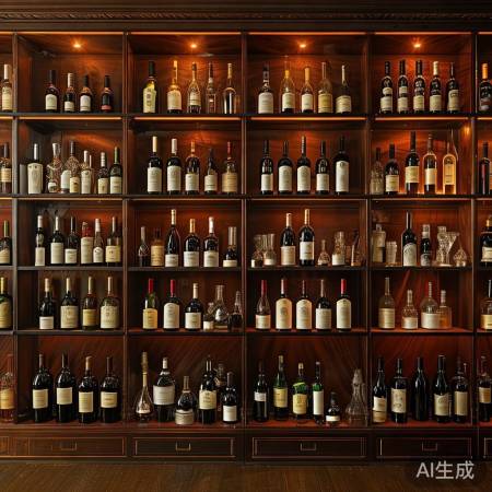 选红酒杯，容量随藏品定。