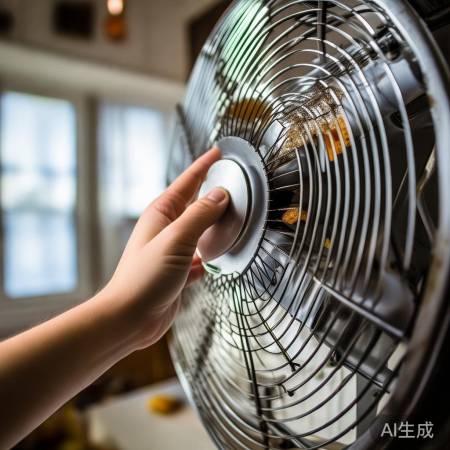 风扇卡物解决法