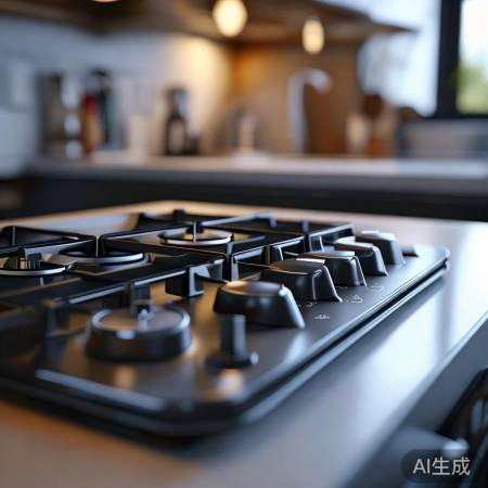 小米燃气灶:易清洁,操作简便