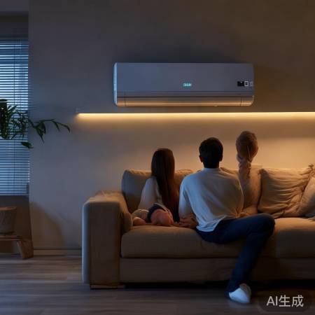 “定时空调,省心节能。”