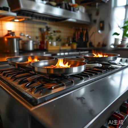 电磁灶火力弱,需铁锅,非铁锅烹