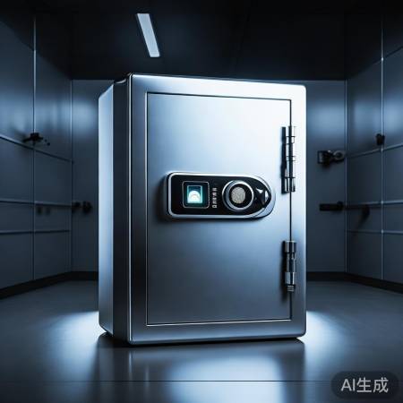 指纹锁保险柜，安全可靠双重保障