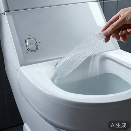 智能马桶调试，检查清洗喷水。